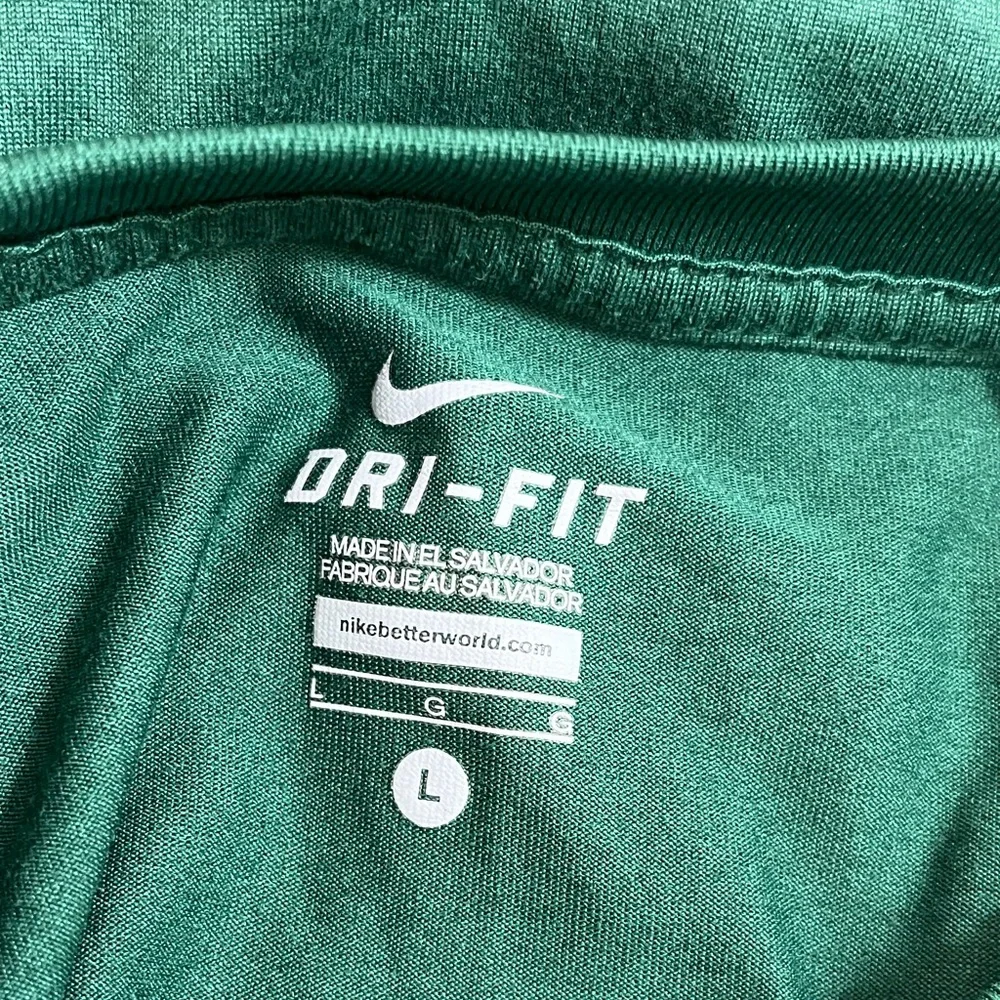 Nike Dark Green Dri-FIT Athletic Long Sleeve Tee